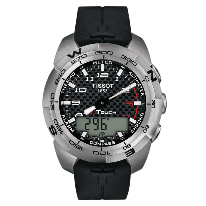 Tissot Men's T-Touch Black Dial Watch - T0134201720200