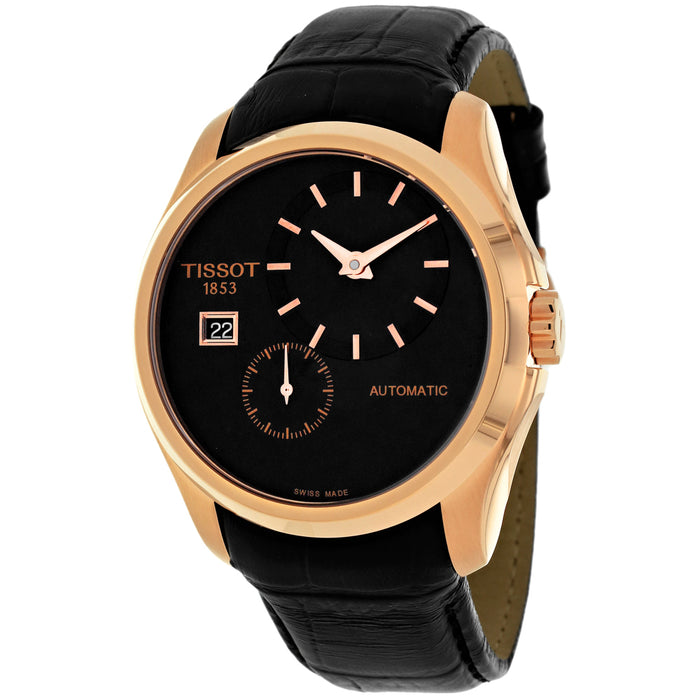 Tissot Men's Couturier Black Dial Watch - T0354283605100