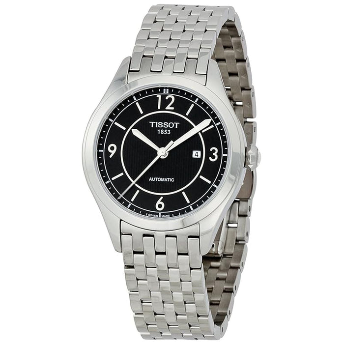 Tissot Men's T-One Black Dial Watch - T0382071105701