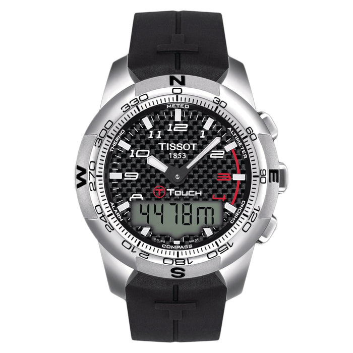 Tissot Men's T-Touch Black Dial Watch - T0474204705700