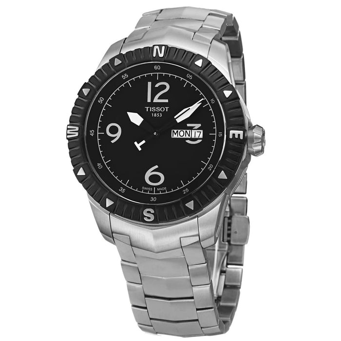 Tissot Men's T-Navigator Black Dial Watch - T0624301105700