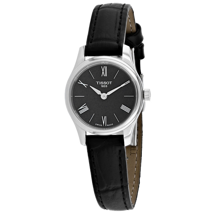 Tissot Women's Tradition Black Dial Watch - T0630091605800