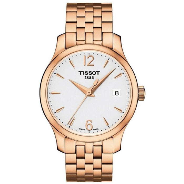 Tissot Women's Tradition T-Classic White Dial Watch - T0632103303700