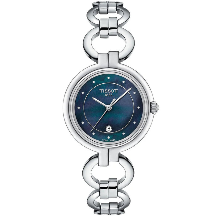 Tissot Women's T-Lady Flamingo Black MOP Dial Watch - T0942101112600