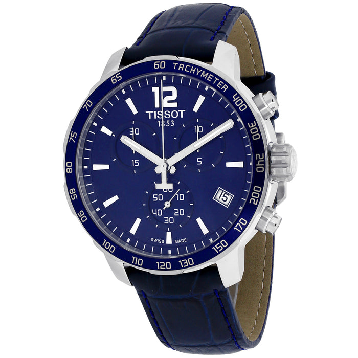 Tissot Men's Quickster Navy blue Dial Watch - T0954171604700