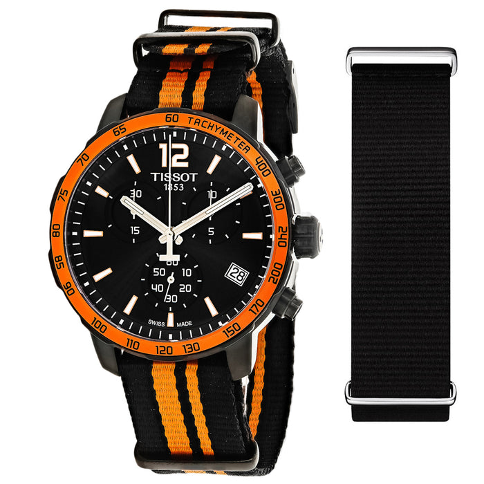 Tissot Men's Quickster Black Dial Watch - T0954173705700