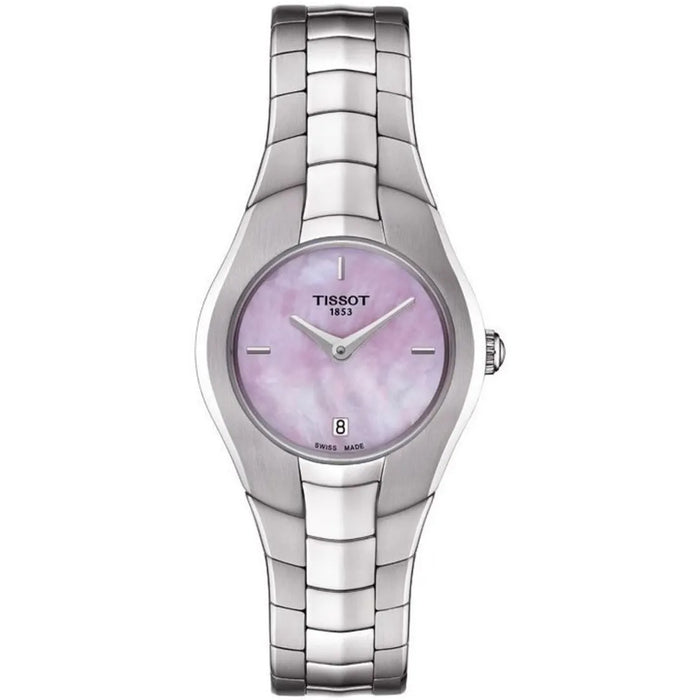 Tissot Women's T-Round Pink MOP Dial Watch - T0960091115100