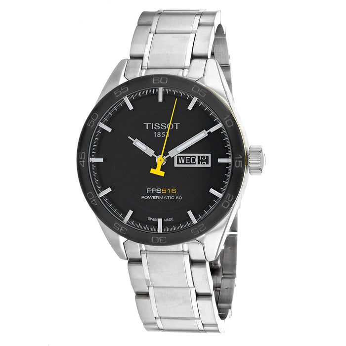 Tissot Men's Powermatic Black Dial Watch - T1004301105100