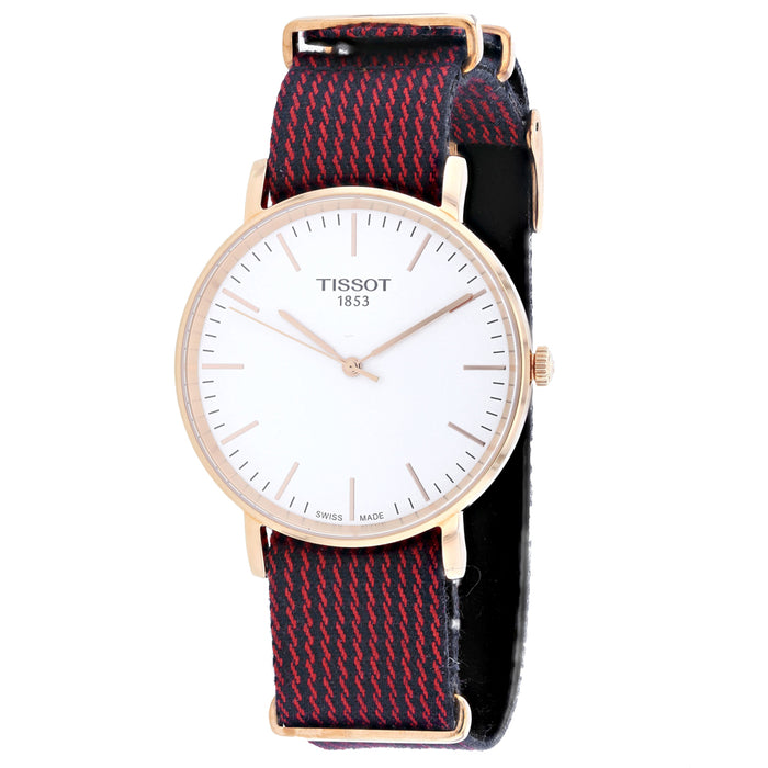 Tissot Men's Everytime Silver Dial Watch - T1094103803100