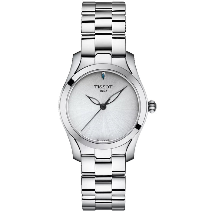 Tissot Women's T-Wave Silver Dial Watch - T1122101103100