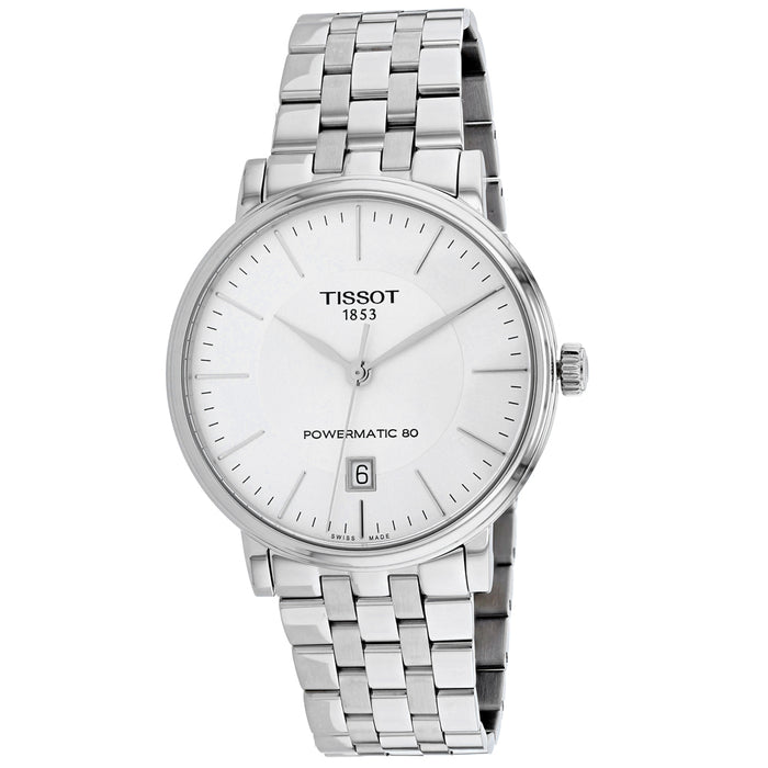 Tissot Men's Carson Powermatic Silver Dial Watch - T1224071103100
