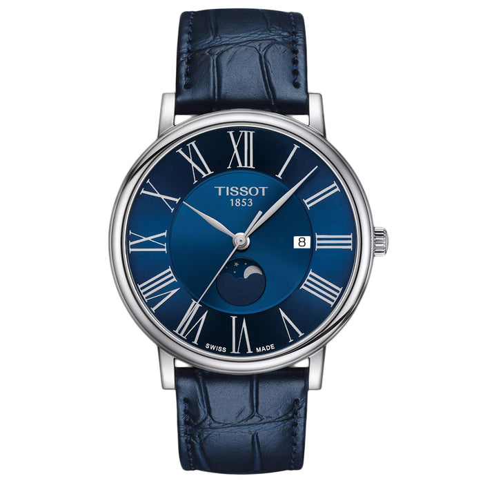 Tissot Men's Carson Blue Dial Watch - T1224231604300
