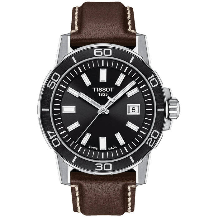 Tissot Men's Supersport Black Dial Watch - T1256101605100