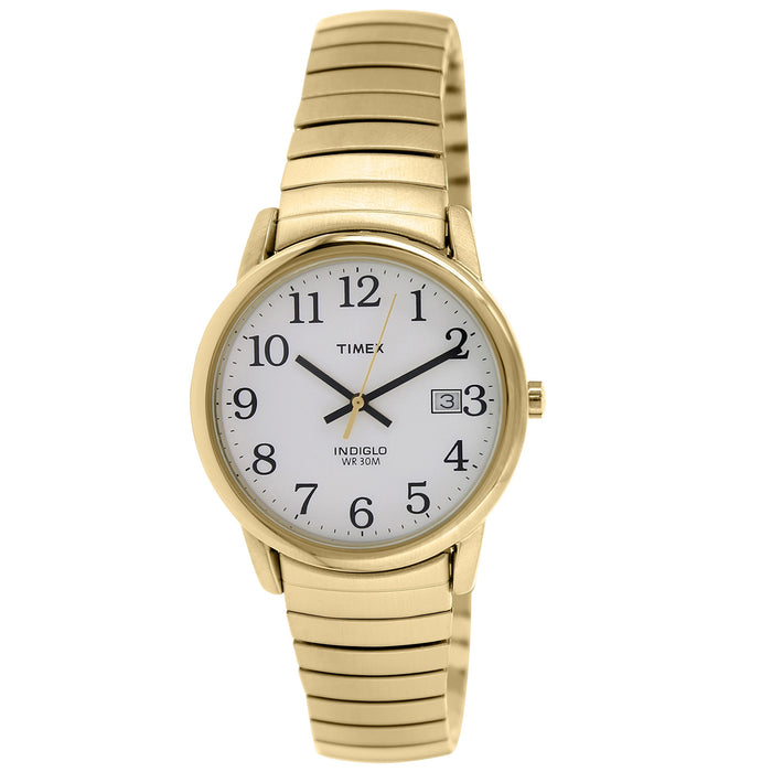 Timex Men's Easy Reader White Dial Watch - T2N090