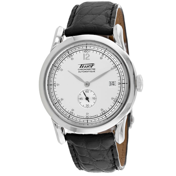 Tissot Men's Bridgeport Heritage 150th Anniversary Silver Dial Watch - T71944031