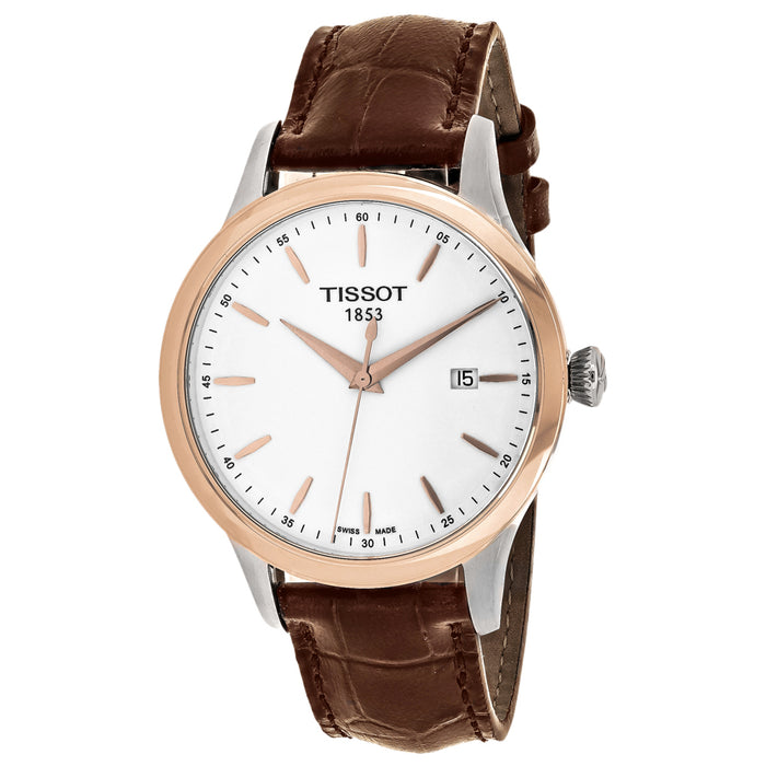Tissot Men's Classic White Dial Watch - T9124104601100