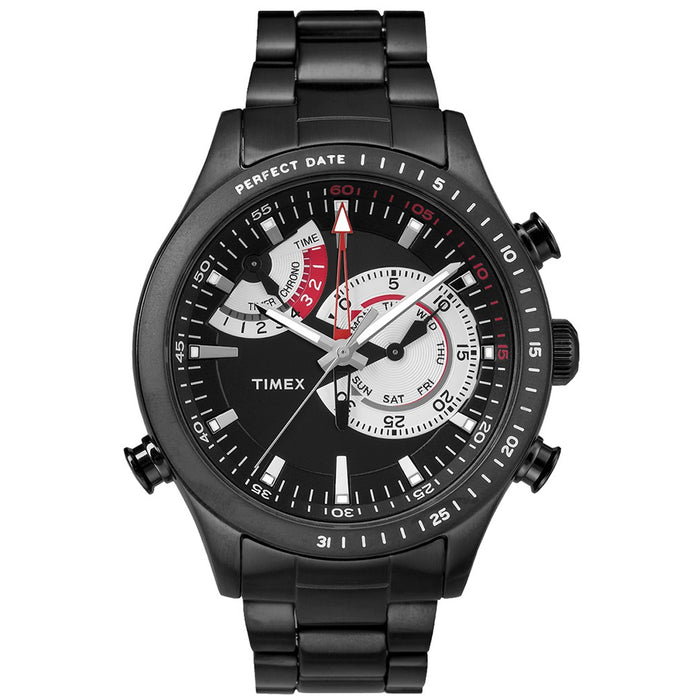 Timex Men's Intelligent Black Dial Watch - TW2P72800