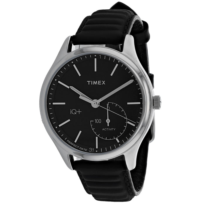 Timex Men's iQ+ Move Black Dial Watch - TW2P93200