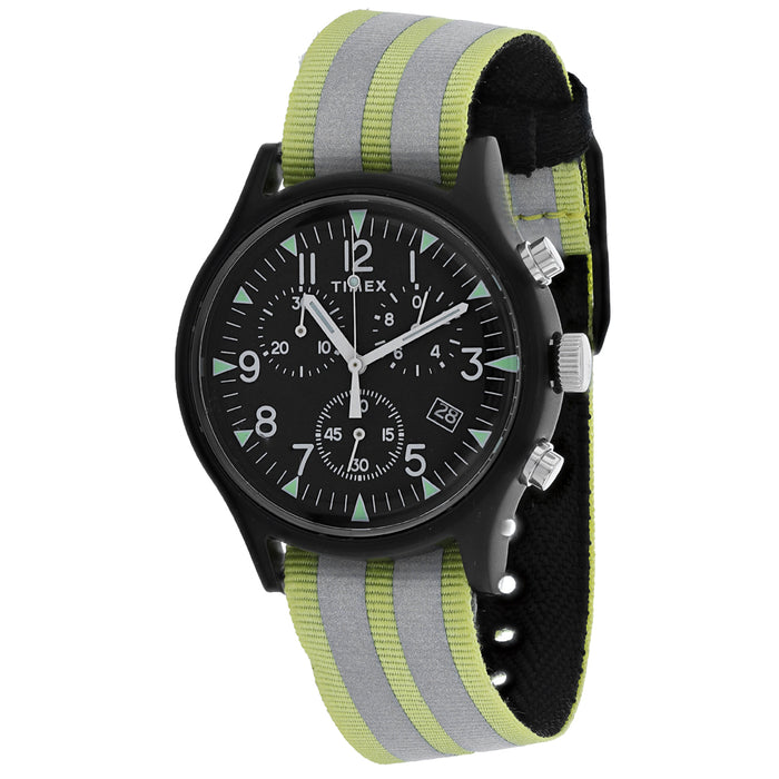 Timex Men's Aluminum Black Dial Watch - TW2R81400