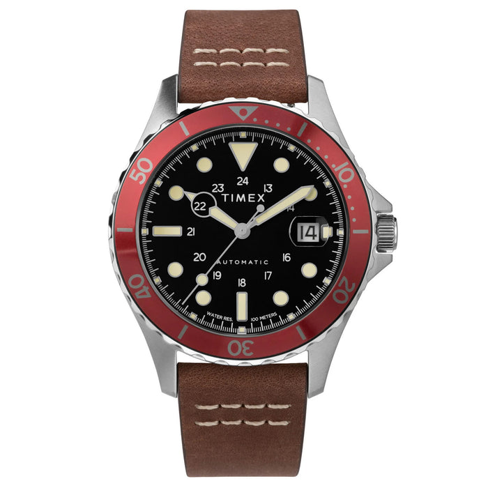 Timex Men's Navi XL Black Dial Watch - TW2U09900ZV