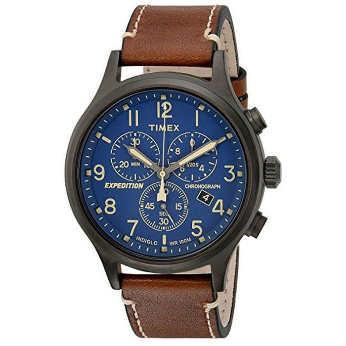 Timex Men's Expedition Blue Dial Watch - TW4B09000