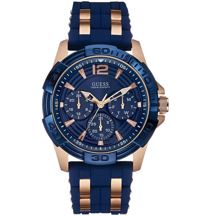 Guess Men's Sport Black Dial Watch - U0366G4