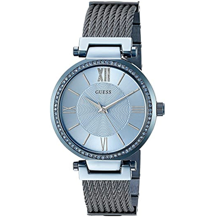 Guess Women's Iconic Blue Dial Watch - U0638L3