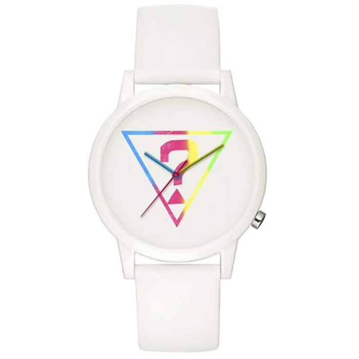 Guess Women's Classic White Dial Watch - V1024M1