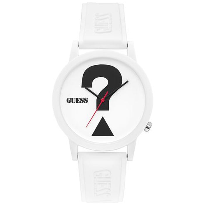 Guess Women's Classic White Dial Watch - V1041M1