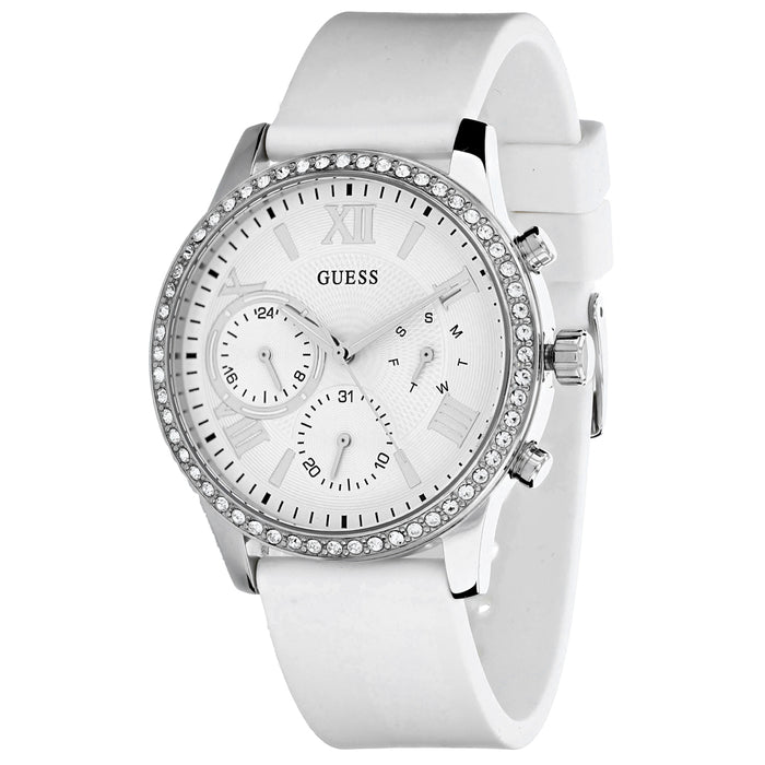 Guess Women's Solar White Watch - W1135L7