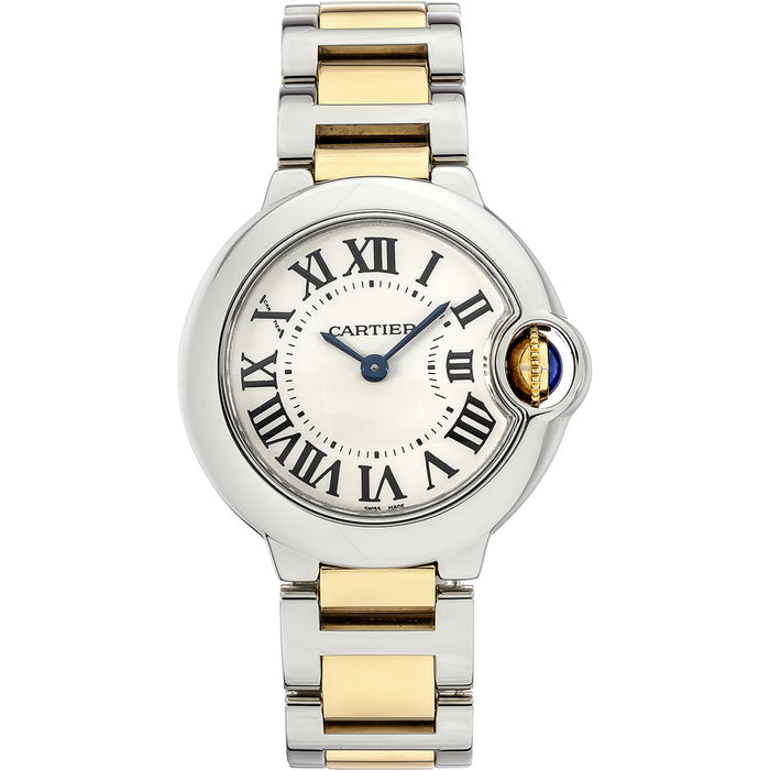 Cartier Ballon Bleu Silver Dial Watch - W2BB0010