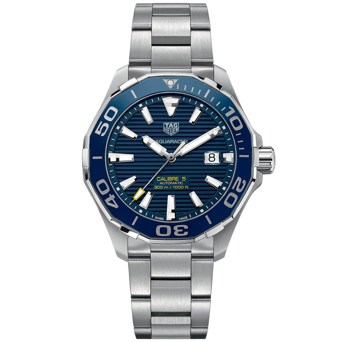 Tag Heuer Men's Aqua Racer Blue Dial Watch - WAY201B.BA0927