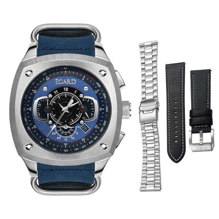 Egard Men's VI-Viking Blue Dial Watch - WCH-5083-G0N113