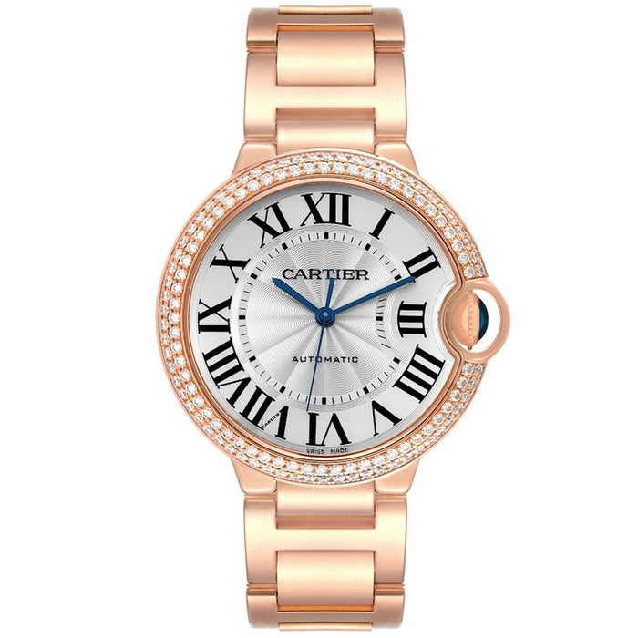 Cartier Men's Ballon Bleu de Cartier Silver Dial Watch - WE9005Z3