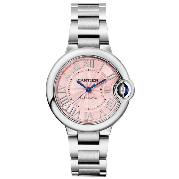 Cartier Women's Ballon Bleu Pink Dial Watch - WSBB0046