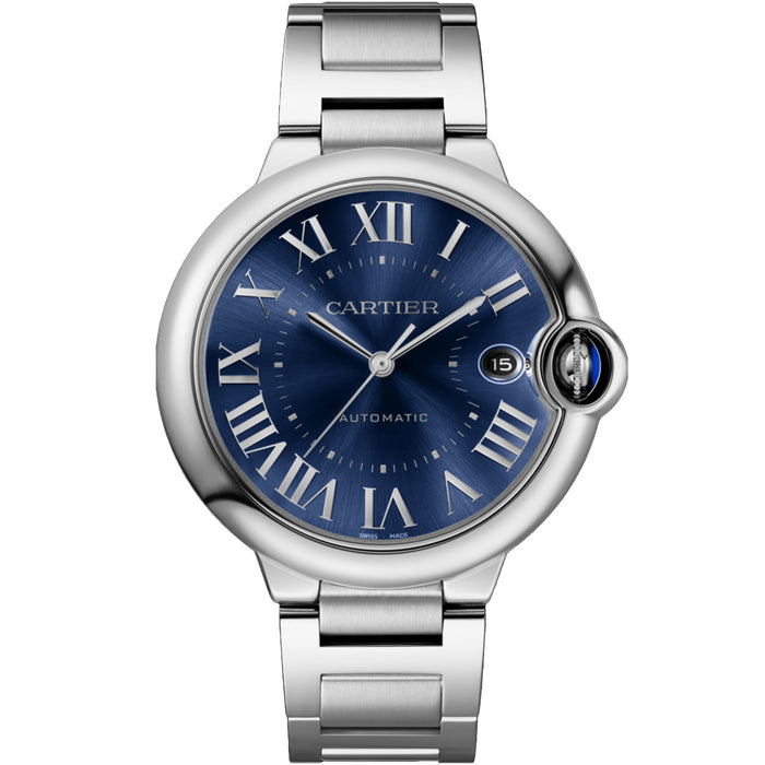 Cartier Men's Ballon Blue Blue Dial Watch - WSBB0061