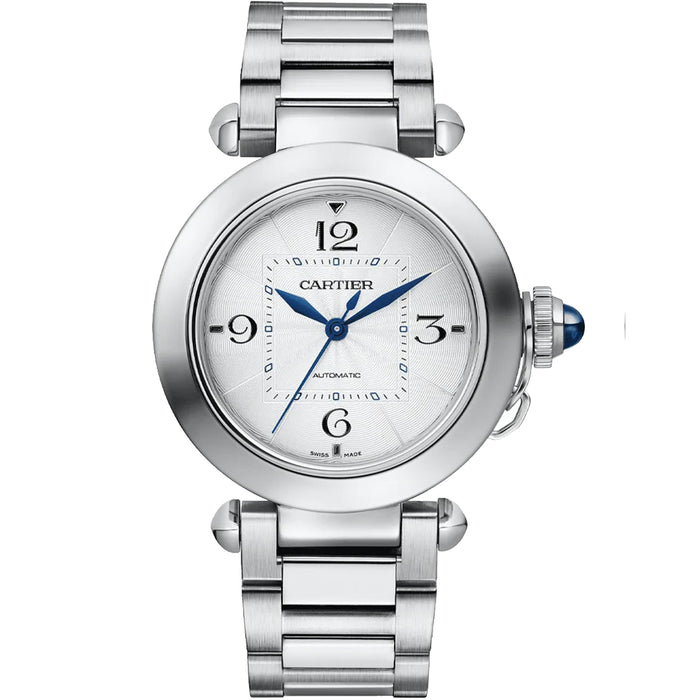Cartier Women's Pasha Silver Dial Watch - WSPA0013