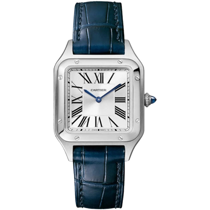 Cartier Women's Santos-Dumont Silver Dial Watch - WSSA0023