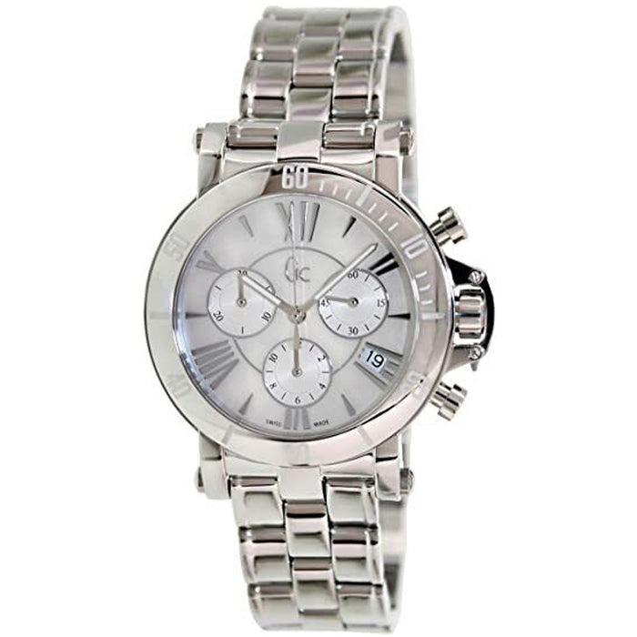 Guess Women's Sport Chronograph White MOP Dial Watch - X73001M1S