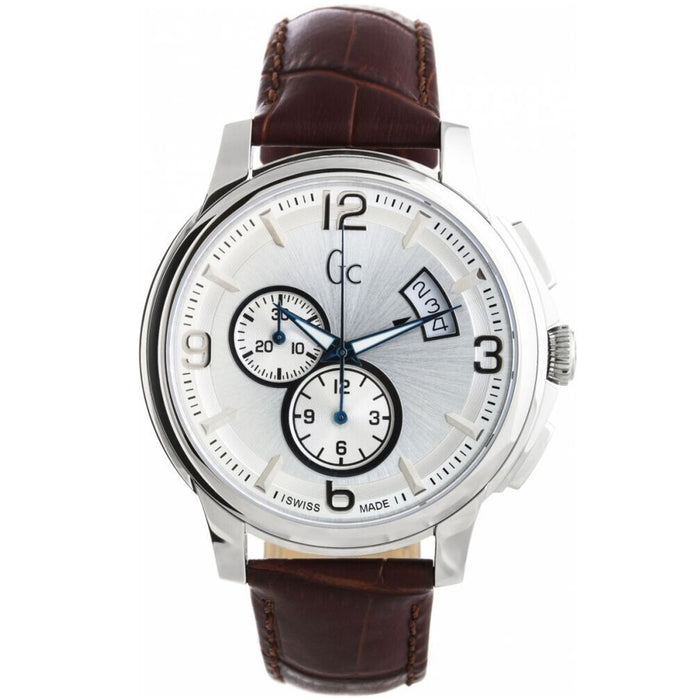 Guess Men's Classica Silver Dial Watch - X83005G1S
