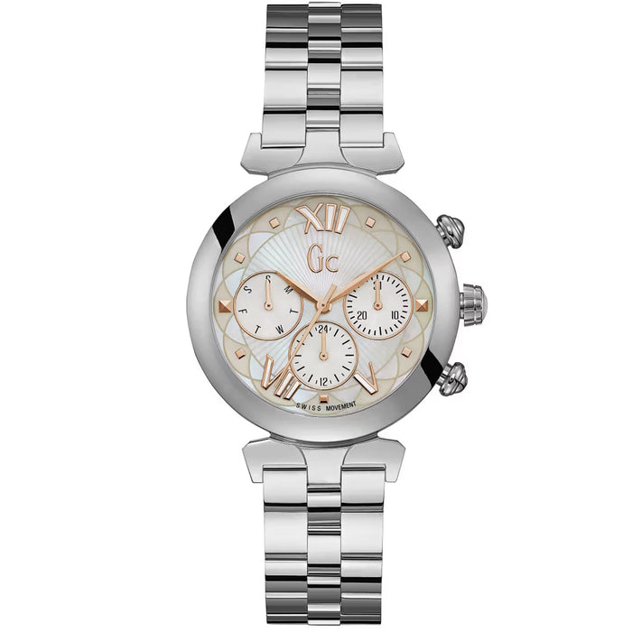 Guess Women's LadyBelle Silver Dial Watch - Y28001L1