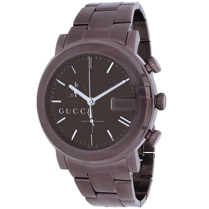 Gucci Men's 101 Series Brown Dial Watch - YA101341