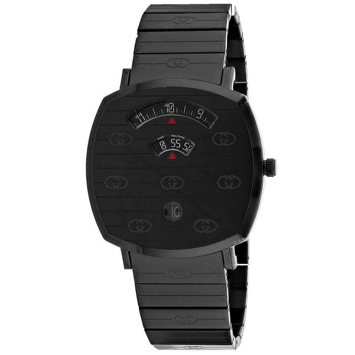 Gucci Men's Grip Black Dial Watch - YA157429