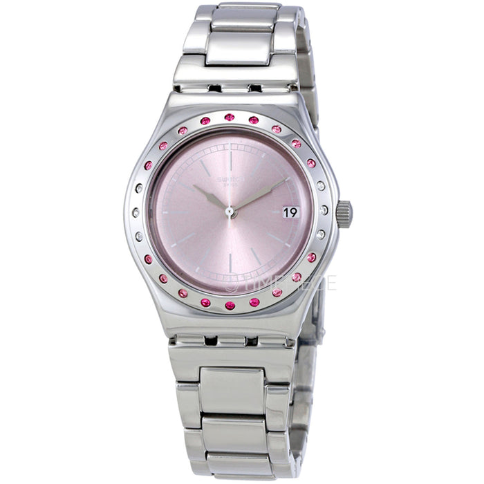 Swatch Women's Pinkaround Purple Dial Watch - YLS455G