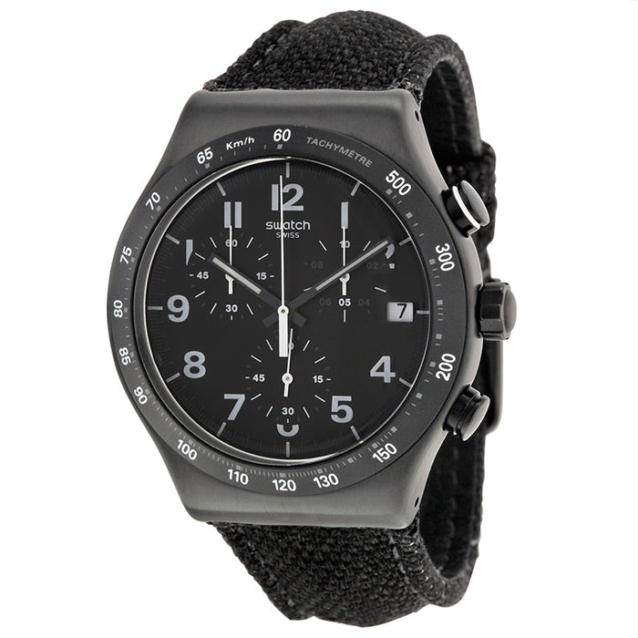 Swatch Men's Destination NYC Black Dial Watch - YVB402