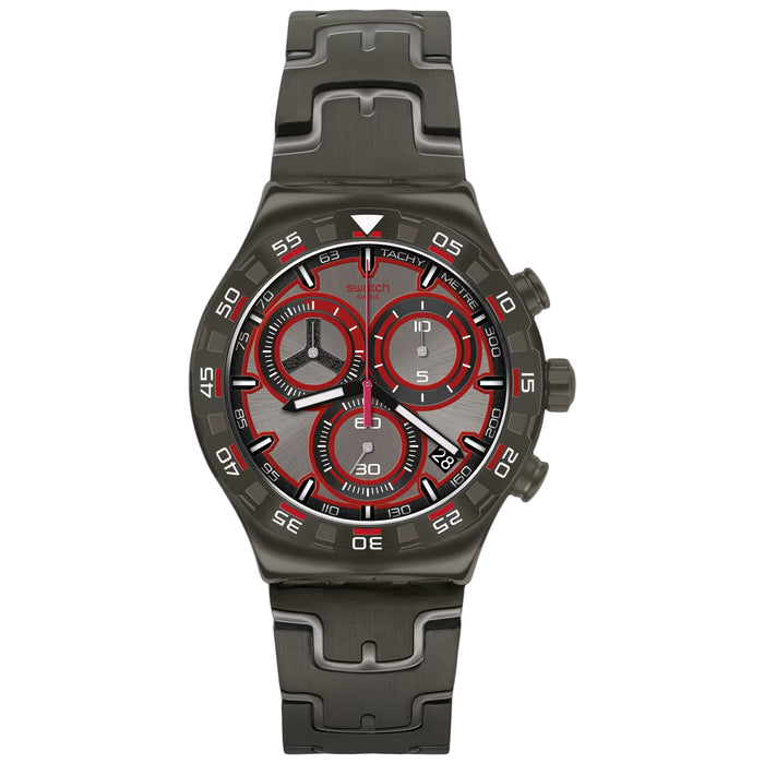 Swatch Men's Essential Grey Dial Watch - YVM406G