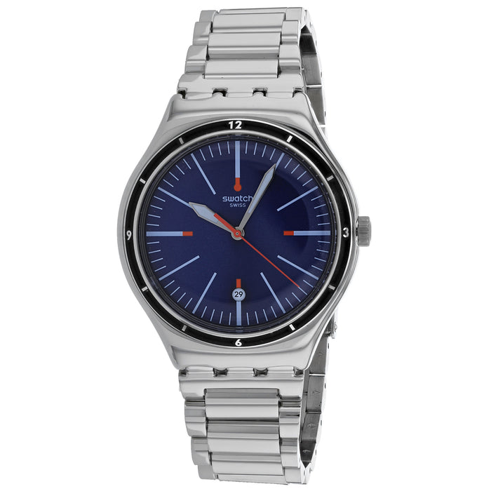 Swatch Men's Angrey Blue Dial Watch - YWS418G