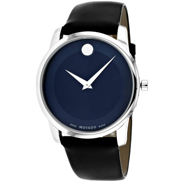 Movado Men's Museum Blue Dial Watch - 606610
