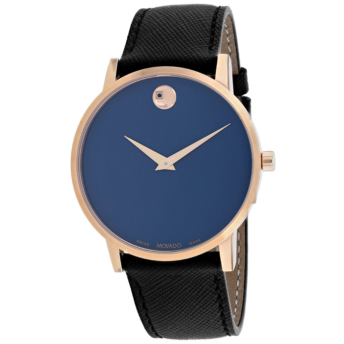 Movado Men's Museum Sport Blue Dial Watch - 607266