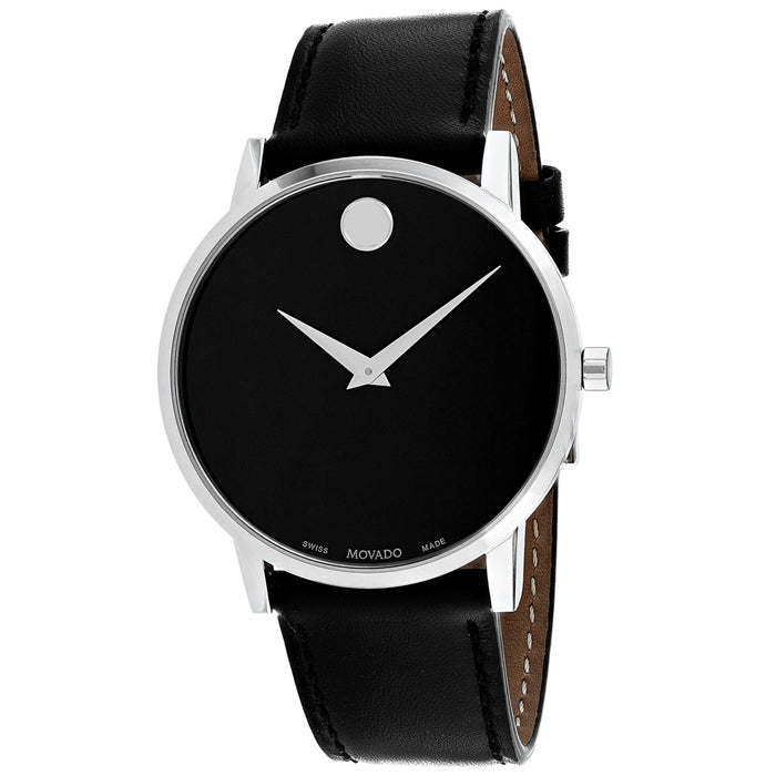 Movado Men's Museum Black Dial Watch - 607269